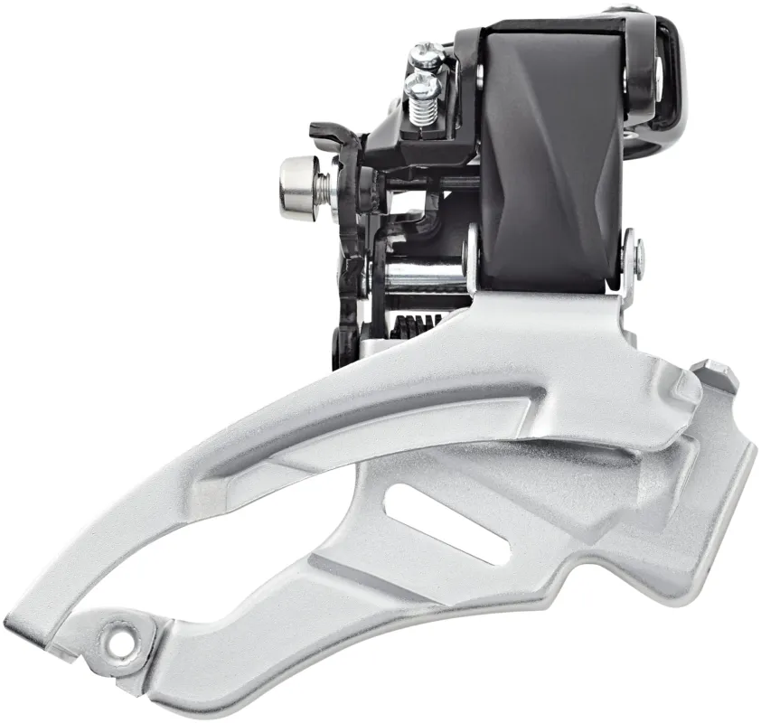 Bestpreis Shimano Altus FD-M2000 Umwerfer 3x9-fach Down Swing Schelle hoch silber/schwarz