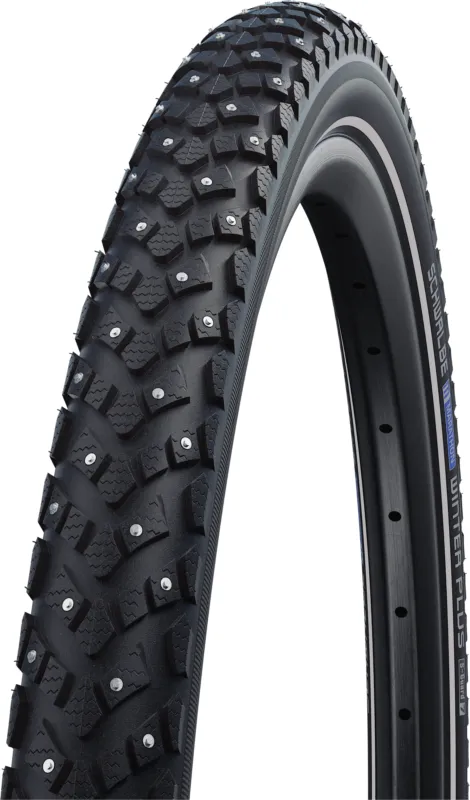 Knallerangebot Schwalbe Marathon Winter Plus Drahtreifen Reflex 26x1.75" schwarz