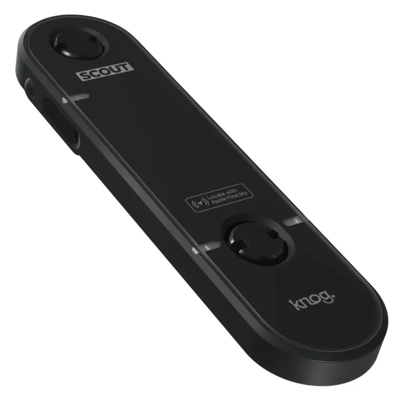 Solange Der Vorrat Reicht Knog Scout Bike Alarm und Finder black/neon yellow