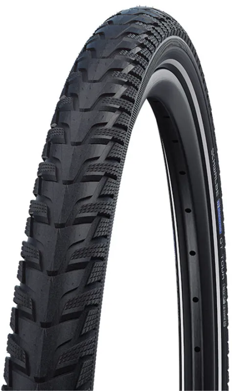 Schwalbe Energizer Plus Tour Performance Drahtreifen 28x2.15" Addix.E GreenGuard E-50 Reflex schwarz Highlight