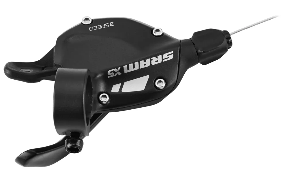 SRAM X5 Trigger Schalter 3-fach vorne/links schwarz Neu Im Sortiment