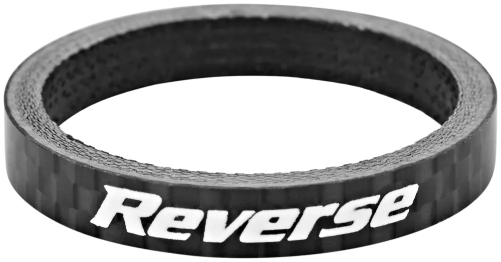 Reverse Spacer 5mm Carbon 1 1/8" schwarz Schnäppchen