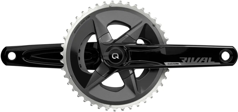 Kracherpreis SRAM Rival AXS D1 DUB Wide Kurbelgarnitur 2x12-fach 43/30Z schwarz