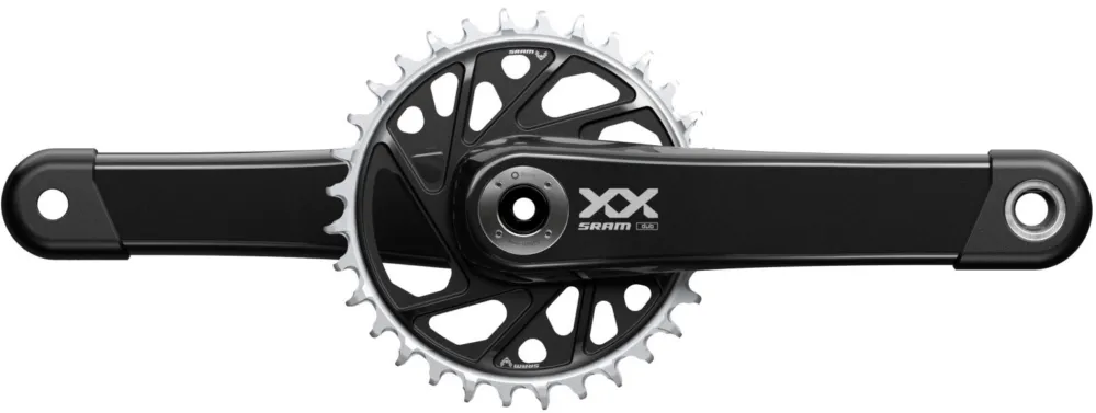 SRAM XX Eagle T-Type Kurbelgarnitur 32Z 12-fach DM schwarz Heißes Angebot