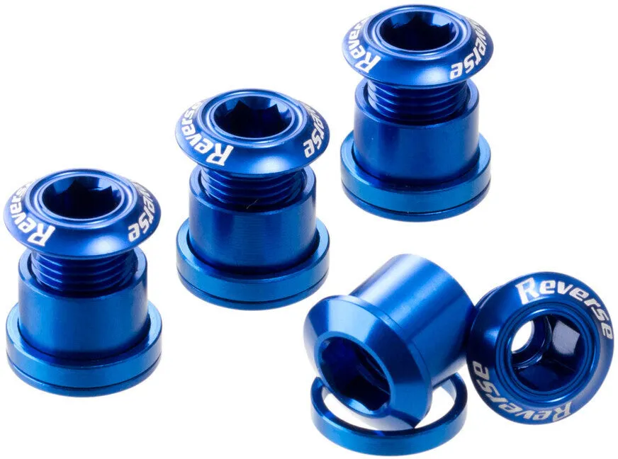 Reverse Kettenblattschrauben blau Angebot