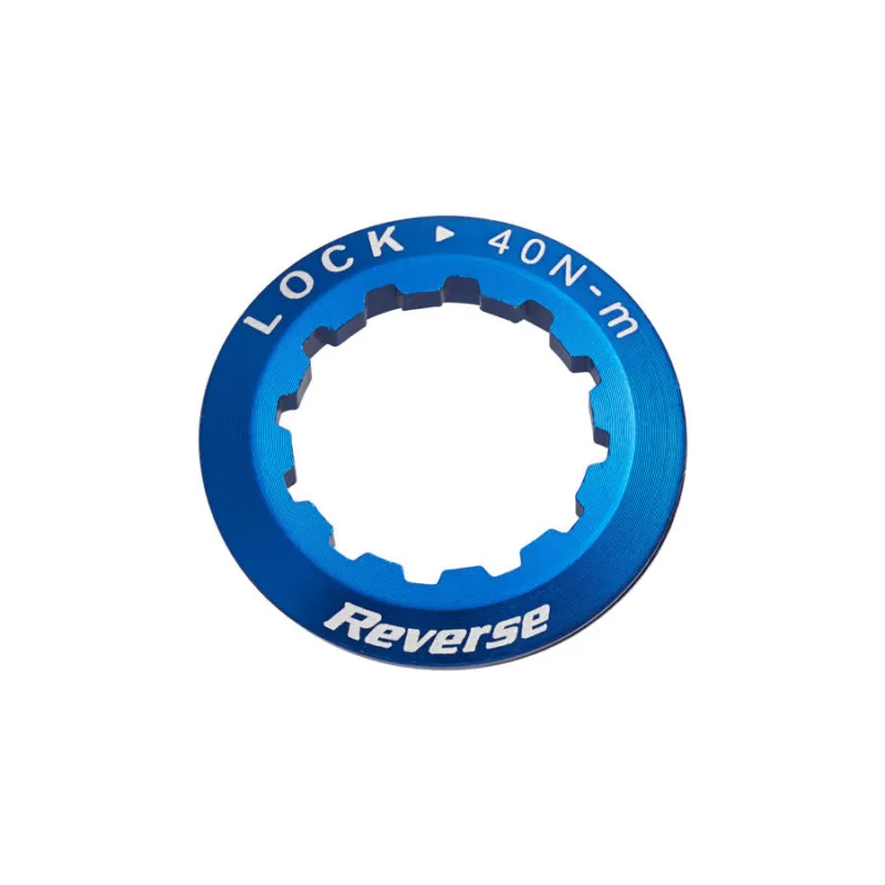 Schneller Versand Reverse Cassette lock ring blau