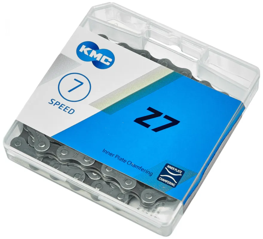 Echt KMC Z7 Kette 6/7-fach grau/braun