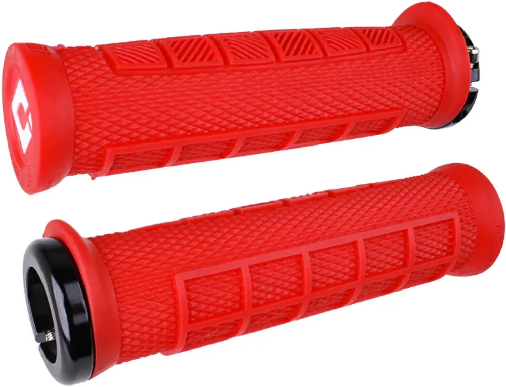 ODI Elite Pro Lock-On 2.1 MTB Griffe rot Meistverkauft