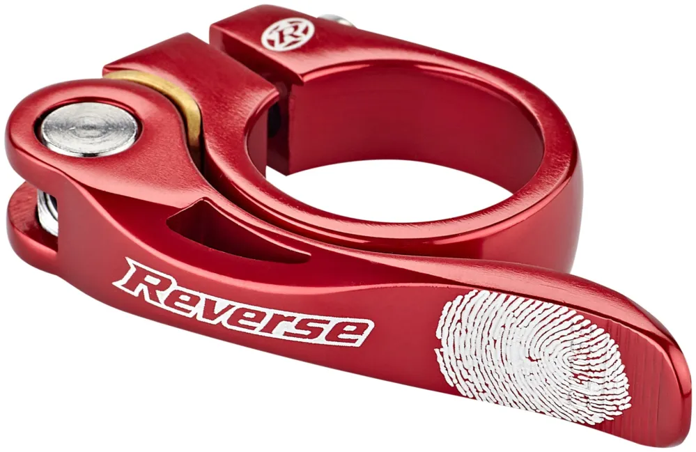 Reverse Long Life Sattelklemme Ø31,8mm rot Letzte Chance