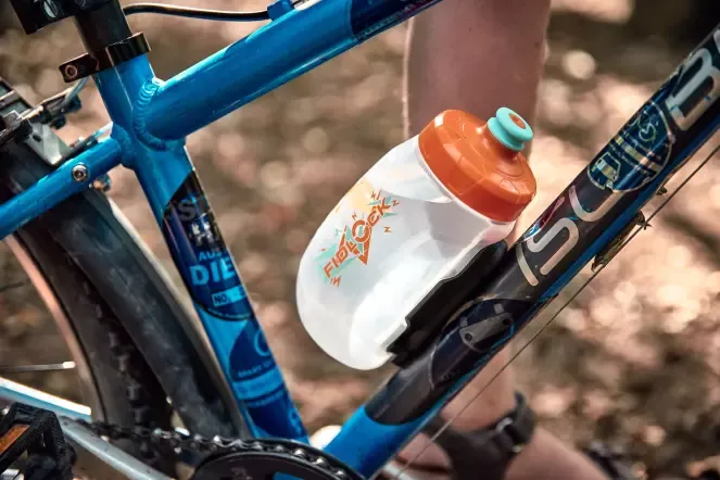 Twist bottle 450 kids + bike base Clear | 450 Wochenendangebot