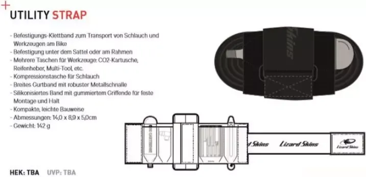 Mega-Angebot Utility Strap Schlauch- und Werkzeug Befestigungsband schwarz