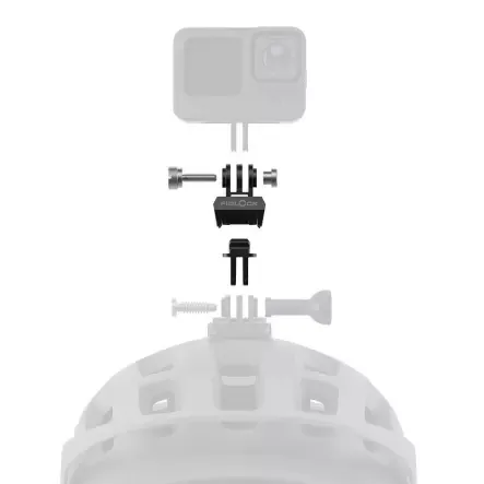 Action Cam Mount Black Billig