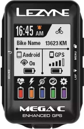 Computer Mega Color GPS schwarz Bestpreis