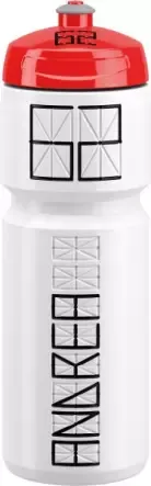 Trinkflasche Nomo weiß / rot | 750 ml Super-Preis