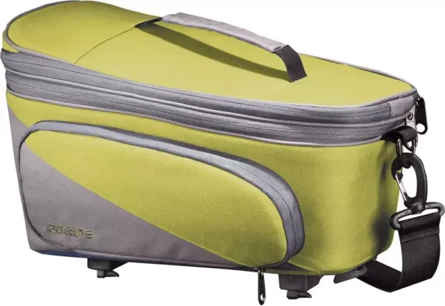 Gepäckträgertasche Talis Plus lime green / stone grey | 15,00l Begrenztes Angebot