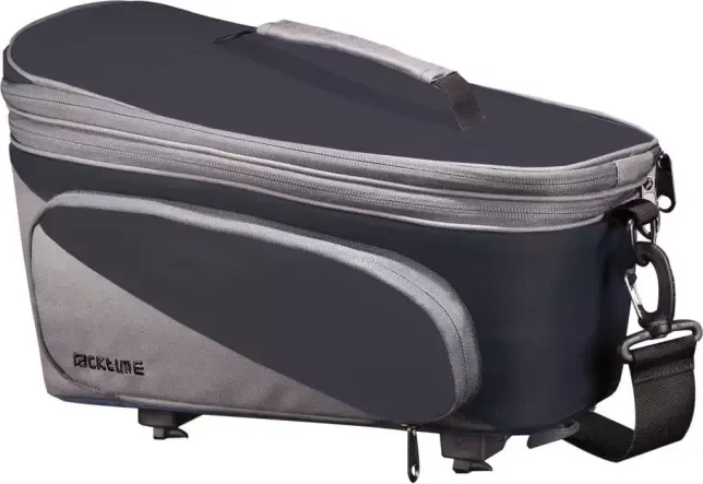 Gepäckträgertasche Talis Plus carbon black / stone grey | 15,00l Bestseller