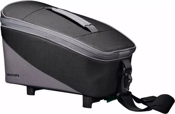 Aktuell Gepäckträgertasche Talis carbon black / stone grey | 8,00l