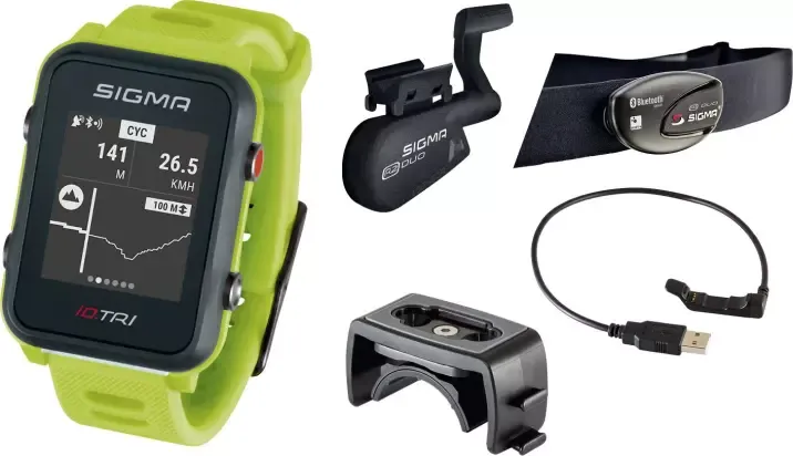 Letzte Chance iD.Tri Set neon green