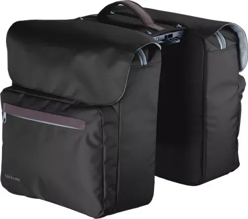 Preis Gesenkt Doppeltasche Ture carbon black | 29,00l