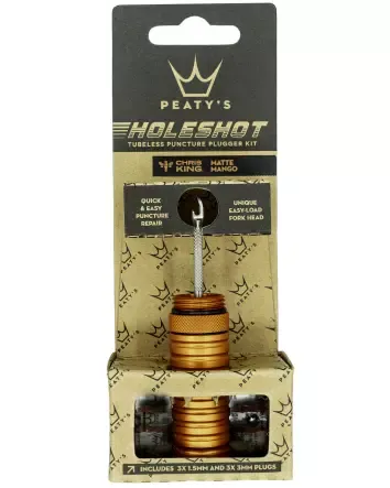 Holeshot Tubeless Puncture Plugger Kit Mango Begrenztes Angebot
