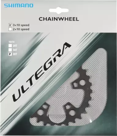 Nur Für Kurze Zeit Kettenblätter Ultegra FC-6703 grau | 10-fach | 5 Loch | 92mm | 30