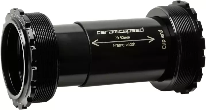 T47/86 Innenlager für Campagnolo UT Black | coated Neu Im Sortiment