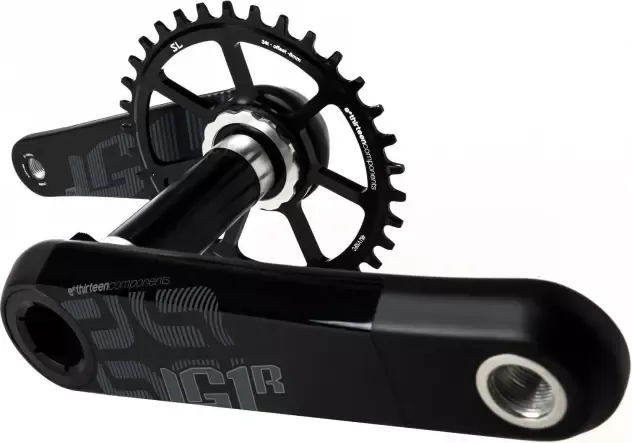 XCX Race Carbon Mountain Kurbel schwarz | Generation 2 | Race, XCX | inkl. Achse | 175mm Bestseller