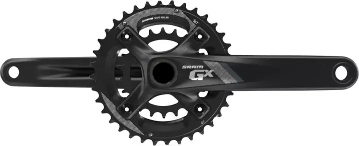 Sichere Zahlung Kurbel GX 1000 GXP 10-fach Black All Mountain Guard Schwarz | GXP | 38-24 | 170