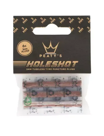 Holeshot Tubeless Puncture Plugger Refill Pack 6 x 3 mm Echt