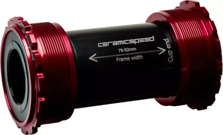 Top-Seller T45 Innenlager für Sram DUB Road Alternative Red | coated