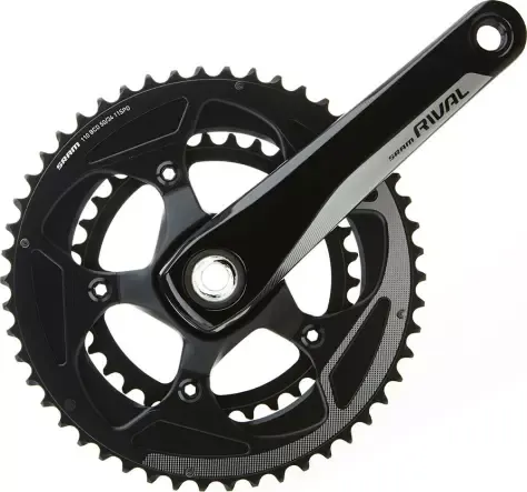Kurbelgarnitur Rival 22 GXP Schwarz | GXP | 50-34 | 170 Schnäppchen