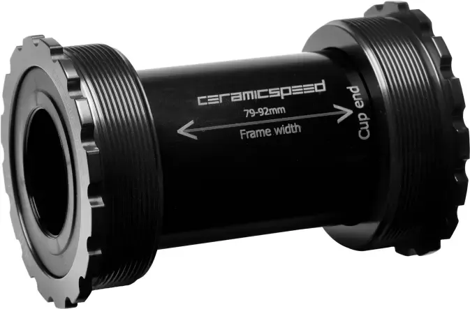 Beliebt T47/86 Innenlager für Shimano Black | coated