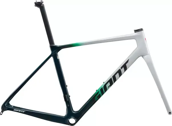 TCR Advanced Pro Rahmenset - 2026 White/Venom Green | XL Nur Für Kurze Zeit