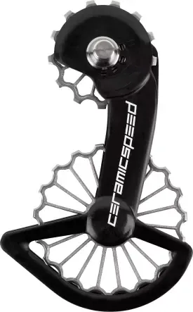 3D Printed Ti OSPW Schaltrollen-System für Shimano 9100-Serie Titanium | coated | 13+19 Knallerangebot