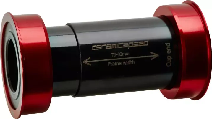 Kostenfreie Lieferung EVO386 Innenlager für Sram DUB Road Alternative Red | standard