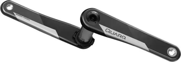 Kurbelgarnitur D2 DUB Quarq NO POWER Natural Carbon | 170 Gratis Versand