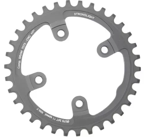 Abverkauf Kettenblatt MTB Sram 1x11, für XX1 4-Arm mit Gewinde grau | 11 | 32 | 76