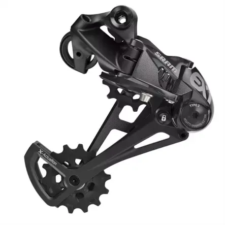Markenprodukt Schaltwerk EX1 8-fach Schwarz | 48 Zähne