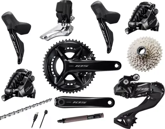105 Di2-R7100 Schaltgruppe 175mm Wochenendangebot