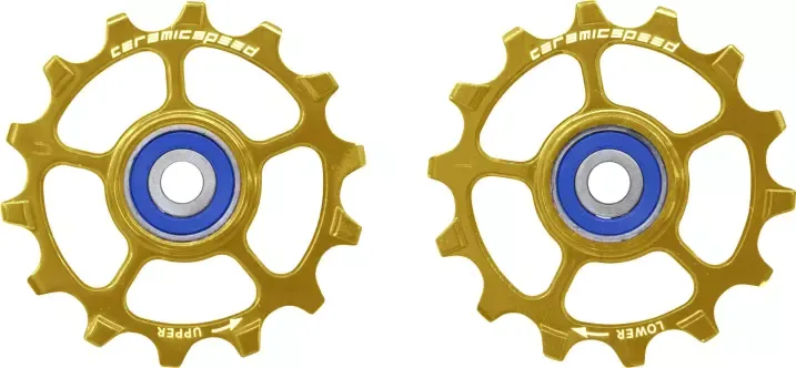 Geprüft Schaltrollen für Sram Eagle, 12-fach NW Gold | coated | 14