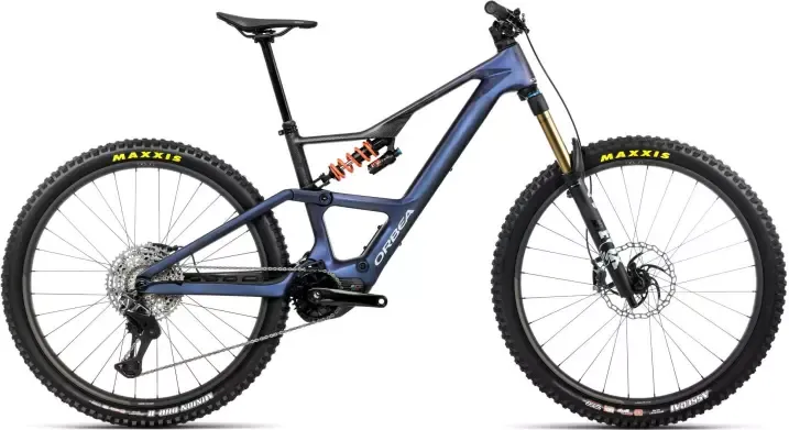 Rise LT M-TEAM 420Wh - 2026 Tanzanite Carbon View - Carbon Raw (Matt) | L Abverkauf