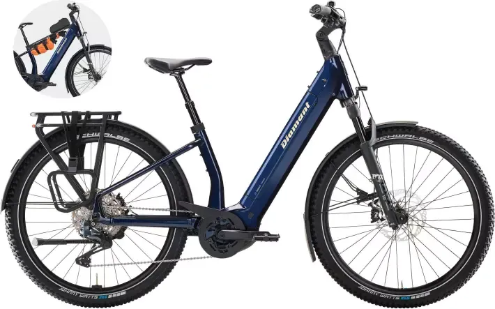 Geprüft Suvea Trip Pro 600 Wh Einstieg tief - 2025 Mitternachtsblau | LXL