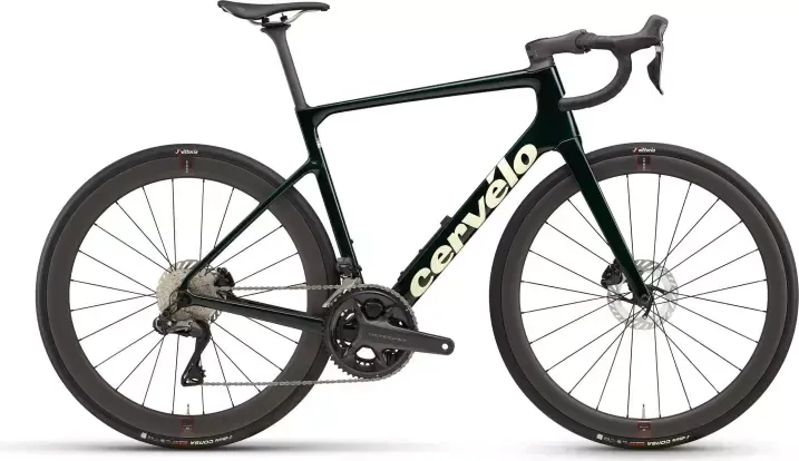 Ausverkauf Caledonia-5 Ultegra Di2 - 2026 Emerald/Cream | 61cm