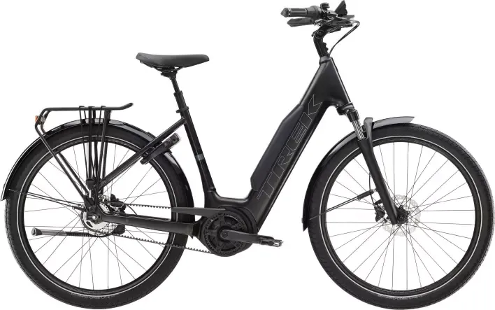 Wochenendangebot District+ 4 Lowstep - 2026 Trek Black Satin | L | 725Wh