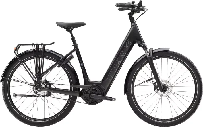 Wochenendangebot District+ 4 Lowstep - 2026 Trek Black Satin | M | 545Wh