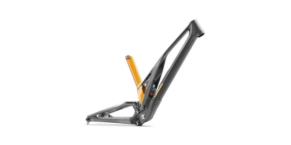 UNNO DASH Rahmenset - Matte Carbon Raw Copper / S2 Expressversand