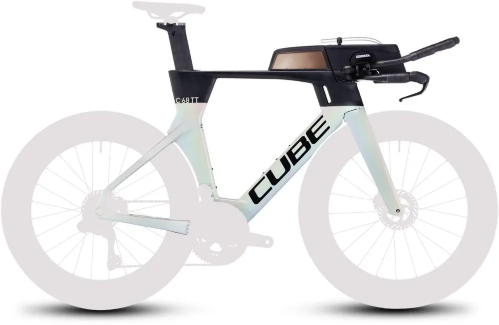 Cube Aerium C:68 TT Rahmenset HIGH prismagrey´n´carbon - 54 cm Schnäppchen