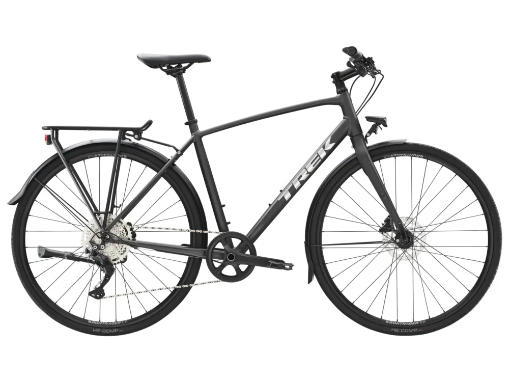 Nur Heute Trek FX 3 Disc Equipped Matte Dnister Black - XL