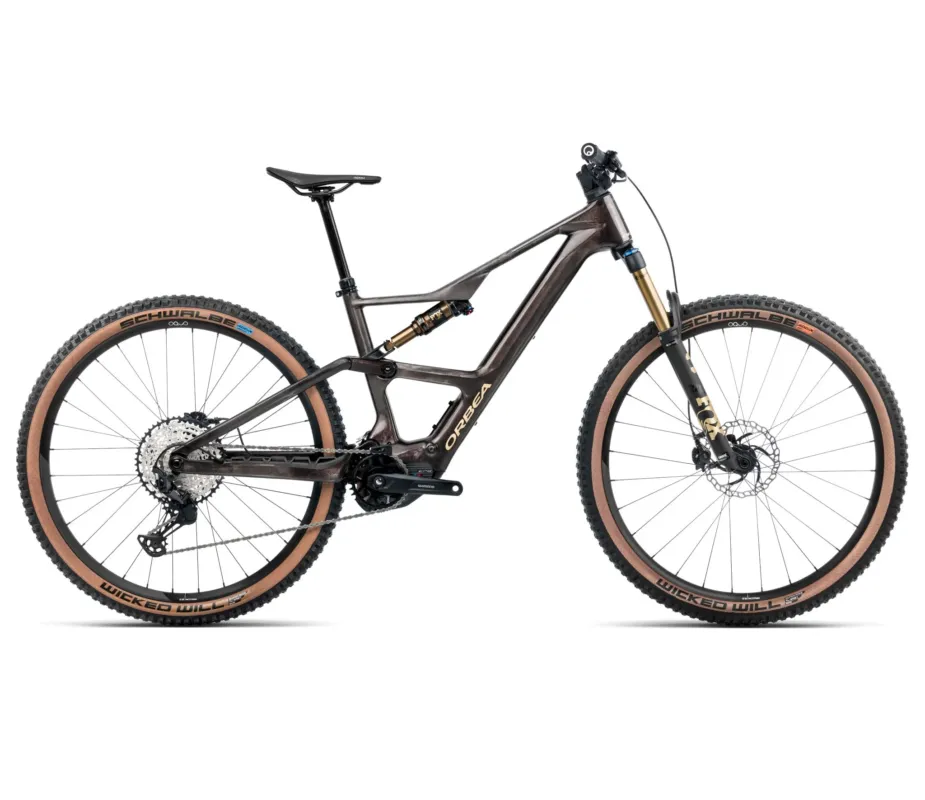 Sale Orbea RISE SL M10 630W Cosmic Carbon View - Golden Sand 2025 - XL