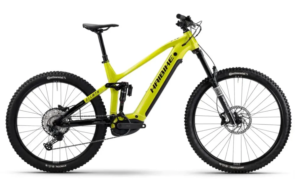 Markenprodukt Haibike ALLMTN 6 800 nebular lime/black glänzend 2025 - S